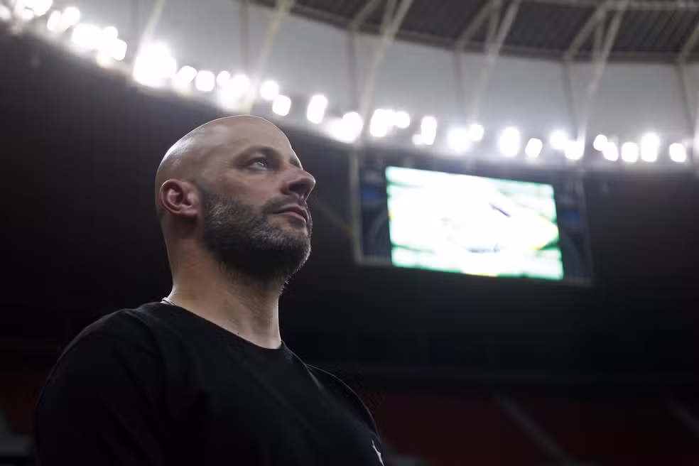 1 de 2 Franclim Carvalho em Botafogo 2 x 2 Internacional, pelo Brasileirão 2026